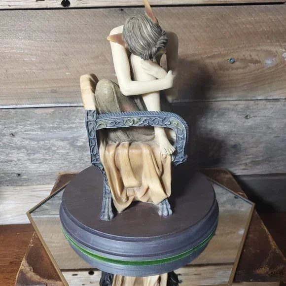 LAST ONE!Fall Elf Fairy Figurine - Fllambro Four Seasons - by MICHAEL TALBOT